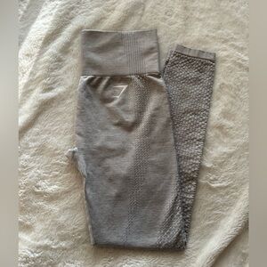 Gymshark Light Gray Vital Seamless Leggings Size Small